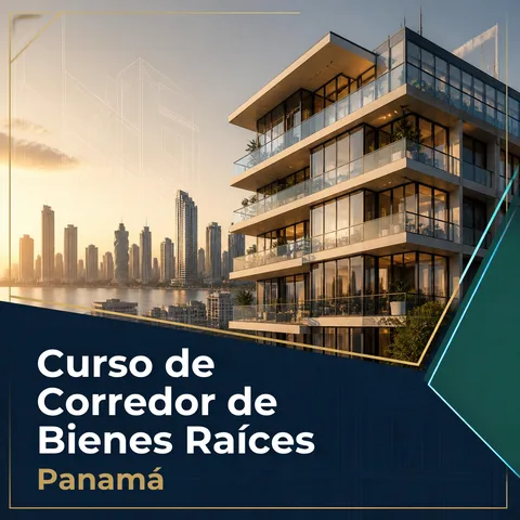 Portada del curso Corredor de Bienes Raíces en Panamá